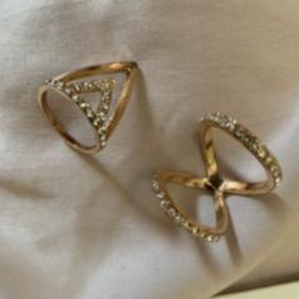 Rhinestone rings